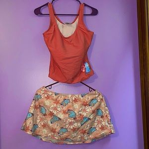 Vintage Disney Swim Suit Set